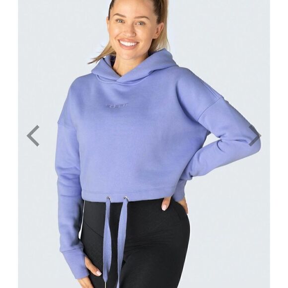 SHEFIT Periwinkle fleece comfort hoodie size xs - Picture 1 of 6